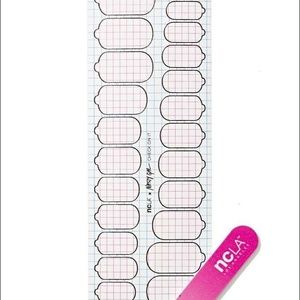 NCLA X NASTY GAL Check On It Nail Wraps